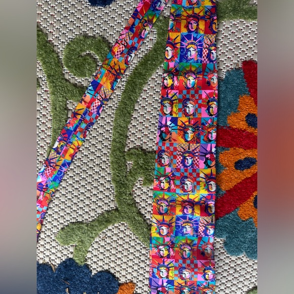 Peter Max 'Liberty' Vintage Necktie - Picture 2 of 9
